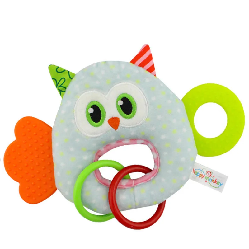 Baby Toys Vibrating Rattles Chidren's Pull to Shake Baby fish Toys