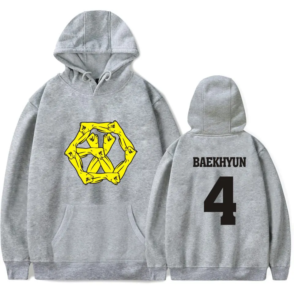 Женская зимняя теплая хлопковая толстовка с капюшоном размеры до 4XL|exo clothes|sweatshirt