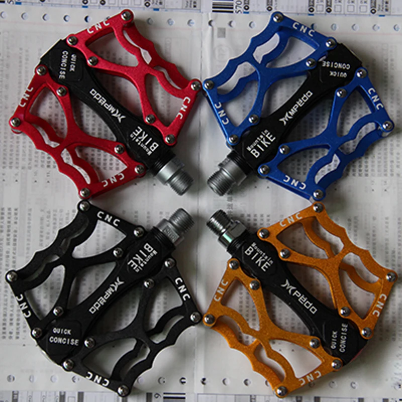 

1 Pair Bicycle BMX Mountain Bike Pedal 9/16" Thread Parts Super Strong Ultra-Light Platform Cycling Pedals Outdoor Sports