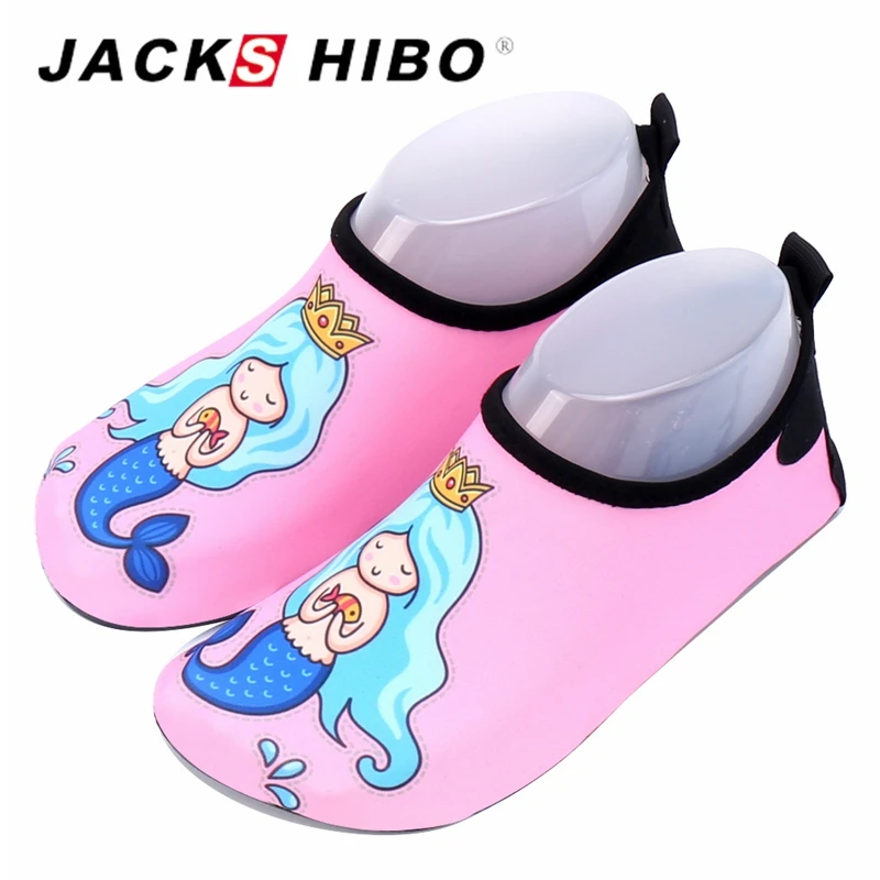 JACKSHIBO/Детская водонепроницаемая обувь быстросохнущая дышащая для малышей