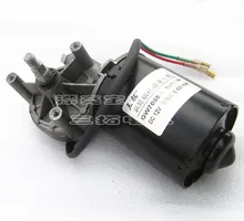 Motor Del Engranaje de gusano para el garaje, DC12V 42 rpm 60Kg. cm Motorreductor izquierda versión, función de auto-bloqueo, persiana motor de la puerta