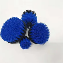 Синий 4 шт./компл. электрическая щетка электрическая насадка в виде щетки мощный жесткий очищающий Набор для очистки для ванной поверхности дропшиппинг