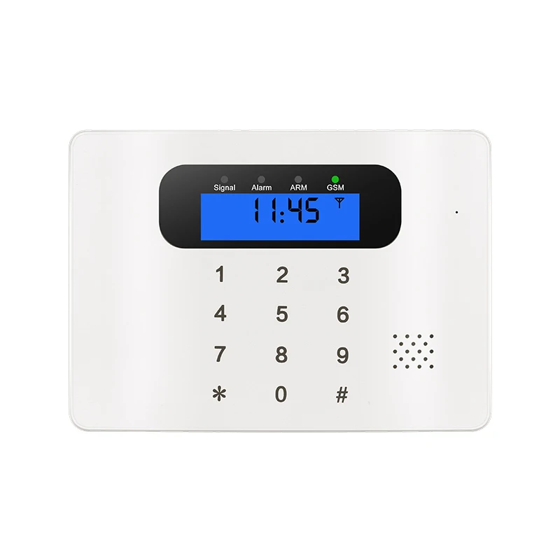 Techage Touch GSM sistemas de alarma Android IOS APP alarmas sistema de seguridad para el hogar alarma Panel Host seguridad para PIR Motion DIY kit de