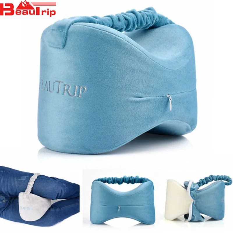 Buy Memory Foam Knee Pillow Leg Cushions Side Sleeper