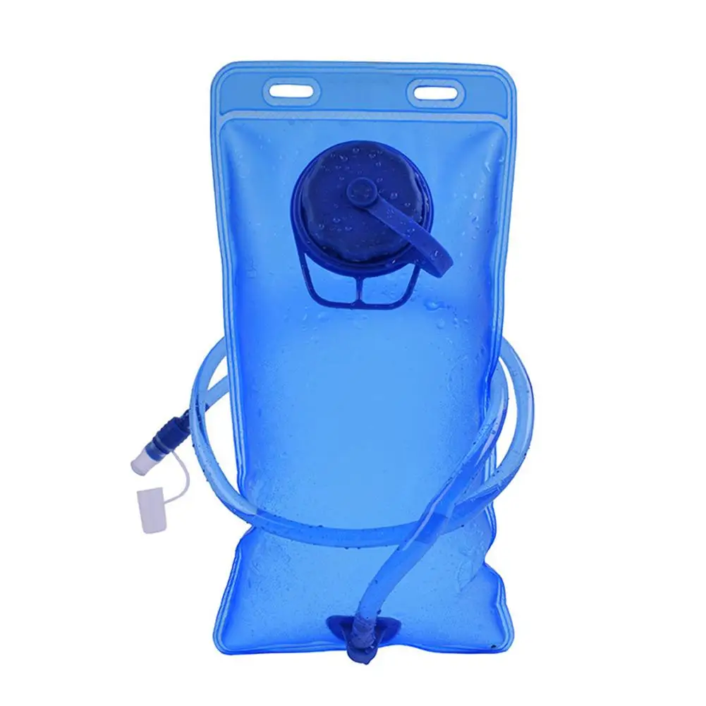 

2L PEVA Foldable Water Bottle Running Camping Hiking Water Bag Backpack Waterbag Soft Flask
