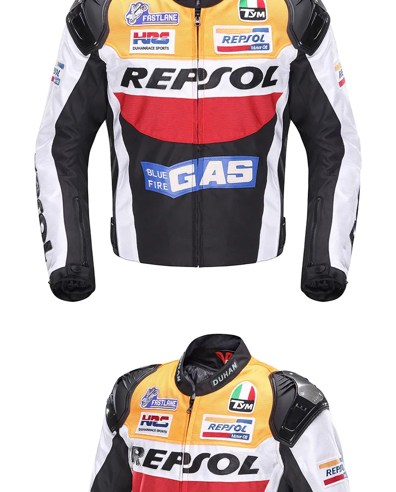 Duhan moto гоночные куртки moto rbike REPSOL куртка для мотоспорта наивысшего качества