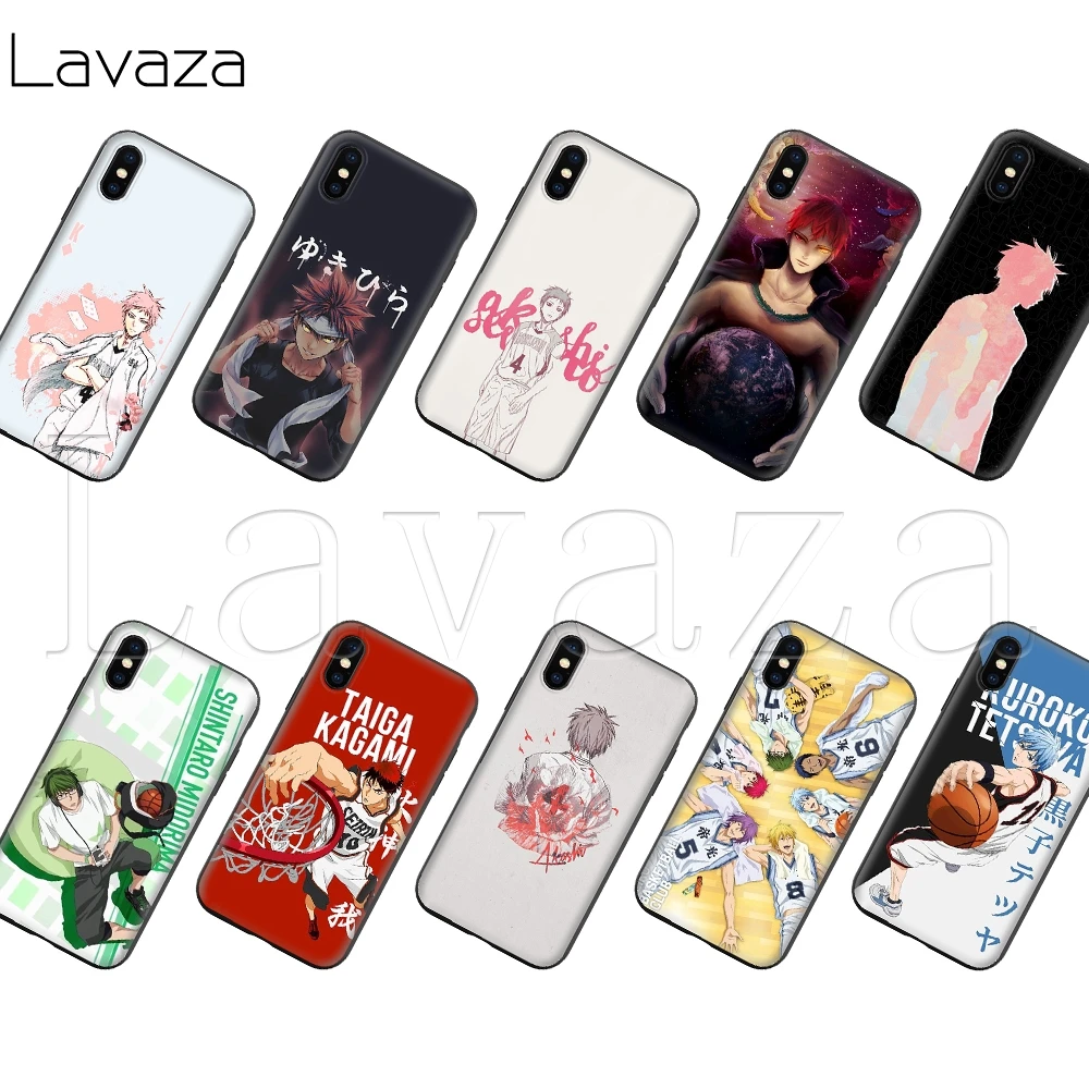 

Lavaza Kuroko No Basket Silicone Soft Case for iPhone 11 Pro XS Max XR X 8 7 6 6S Plus 5 5S SE