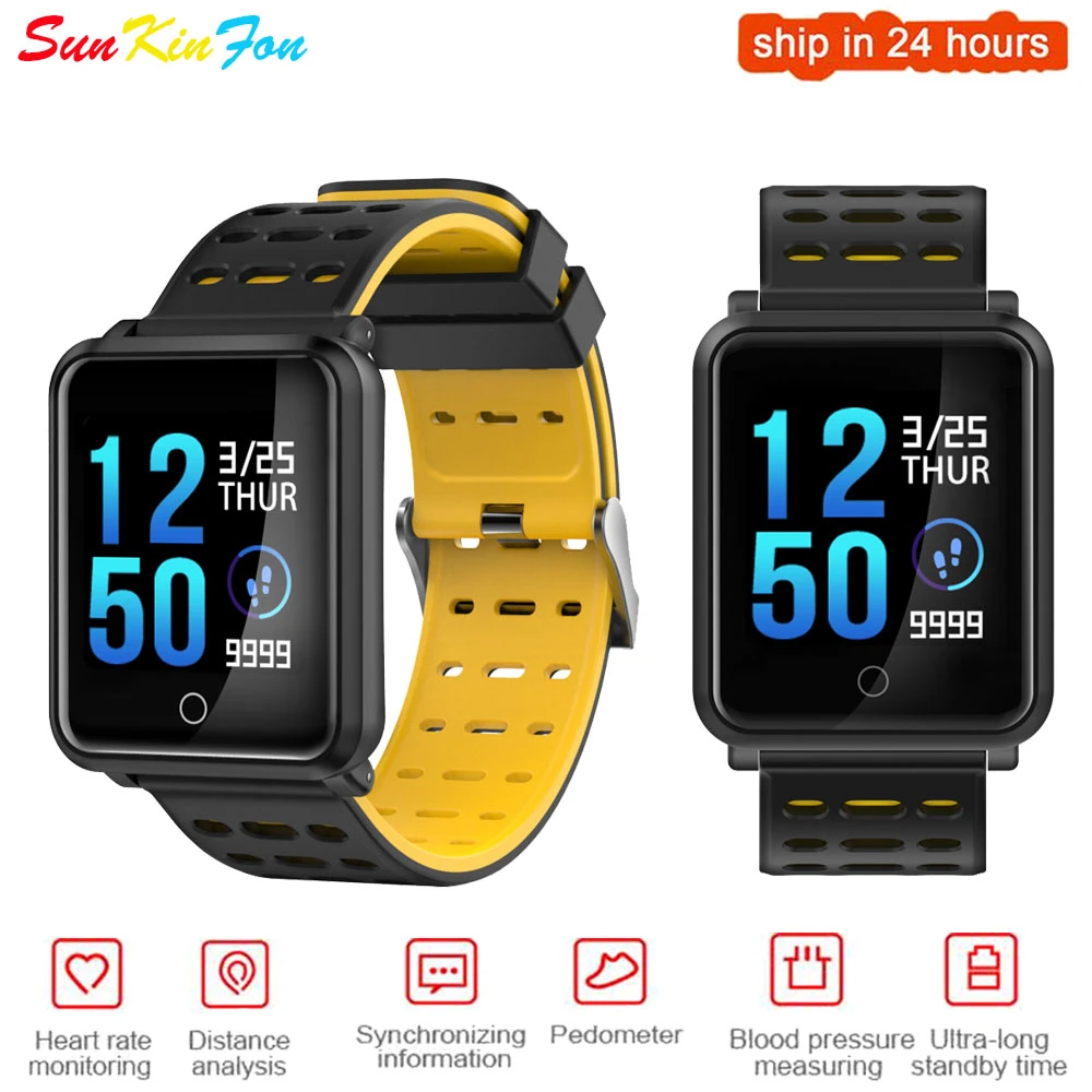 Para Samsung S6 Edge Plus Super definición pantalla grande deportes reloj  inteligente impermeable pulsómetro Monitor de presión arterial  Smatwatch|Relojes inteligentes| - AliExpress