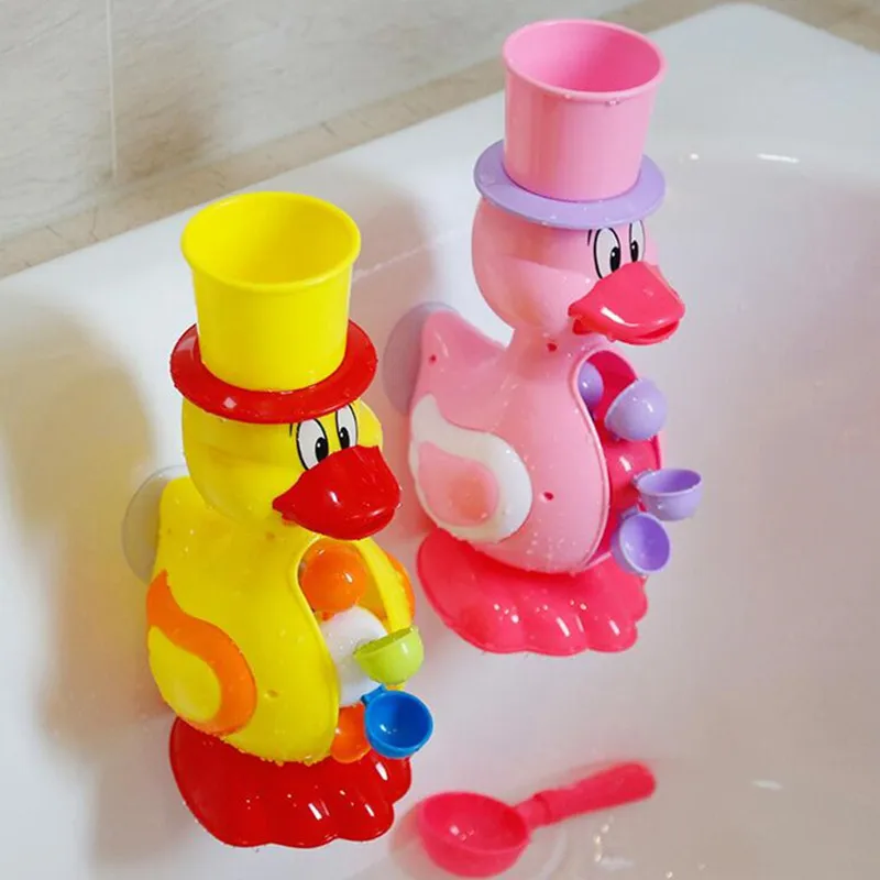 Милый утенок для ванны для душа водяного детские игрушки для малышей преддошкольного возраста купальный воды распылительный инструмент