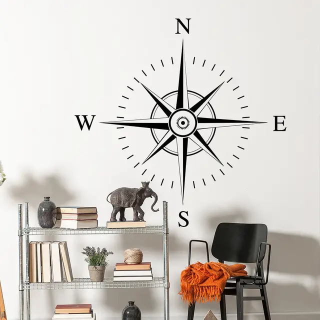 Seekompass Wandtattoo Aufkleber Wandbild Kinderzimmer Aufkleber ... Seekompass Wandtattoo Aufkleber Wandbild Kinderzimmer Aufkleber ...