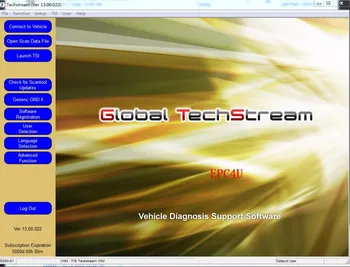 

2018 TIS Techstream v13.00.022+cracked file+Flash Reprogramming DVD For Toyota