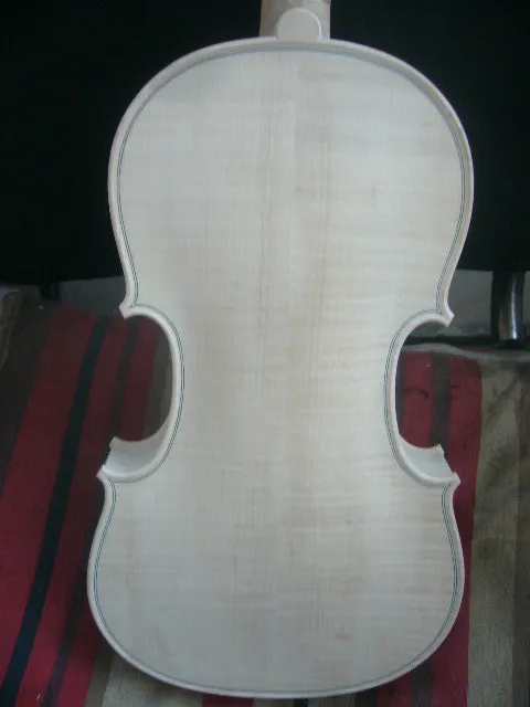 

no.w@2 full hand made , Strad Model --Unfinished white violin