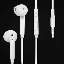 Hot Sale Earphone Headphones Super Bass Headset Hifi Earbuds with microphone for Samsung Galaxy S6 Edge i9800