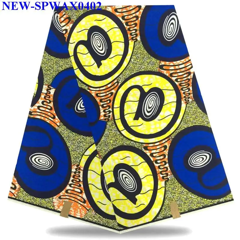

2019 Hot sale wax Dutch african Dutch real dutch wax veritable wax Dutch 6 yards For wedding dress KD205