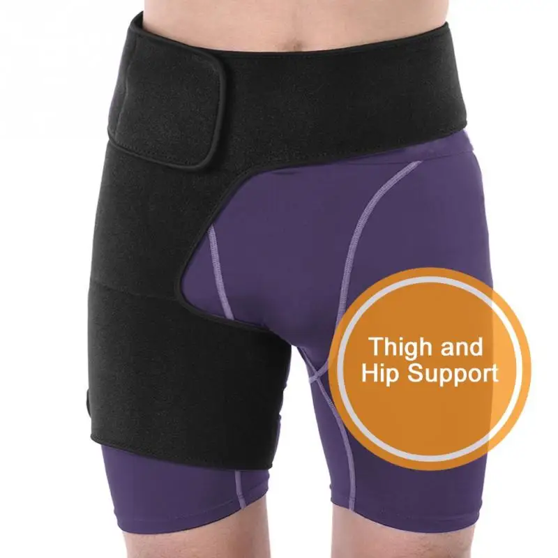 Hip Thigh Support Brace Breathable Posture Corrector Unisex Muscle