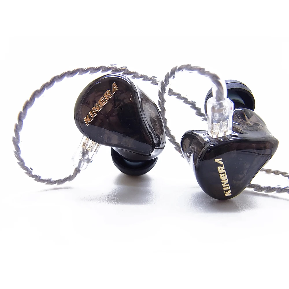 

OKCSC H3 In Ear Earphone Dynamic Hybrid 3 Unit Driver HIFI Headset 2BA +1DD Earbud Monitor With 2PIN 0.78mm Replacement Cable
