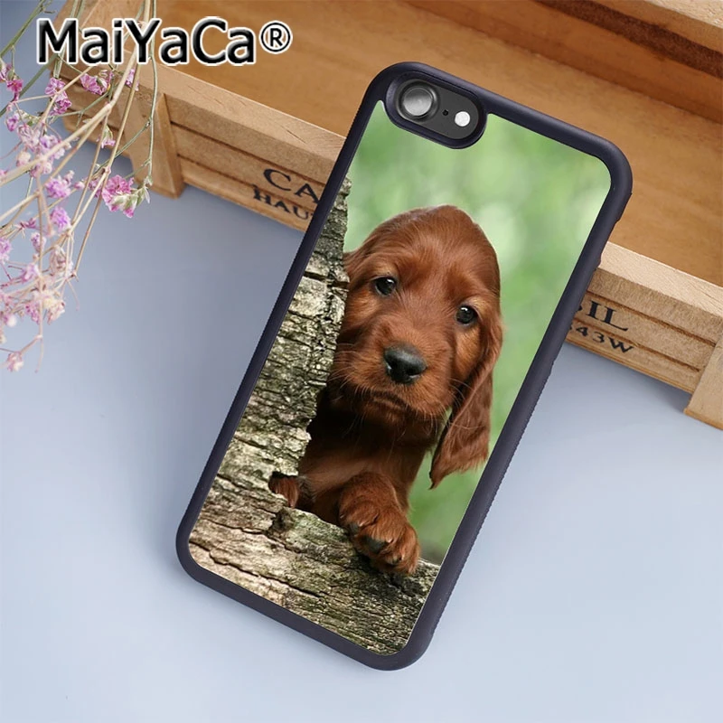 MaiYaCa Irish Setter Puppy Dog Adorable Phone Case Cover
