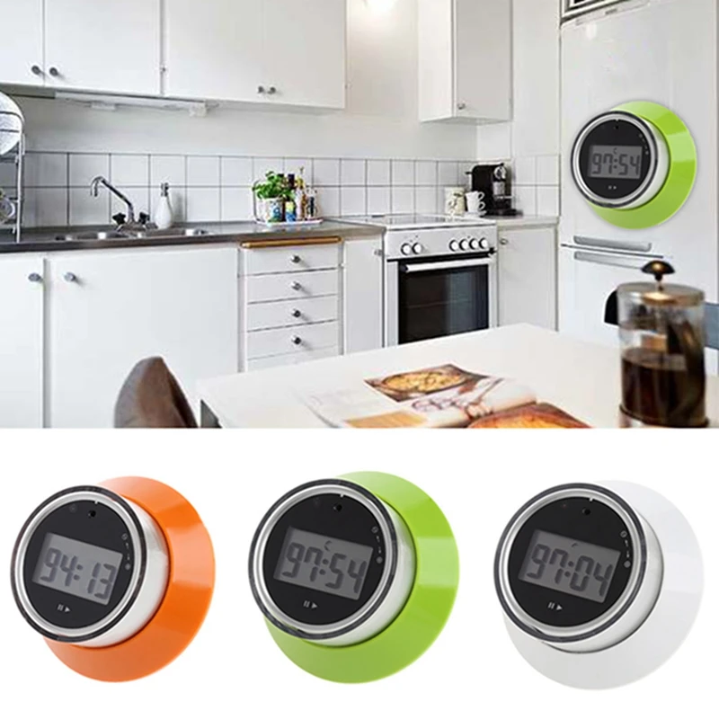 timer switch LCD Digital Kitchen Timer Portable Round