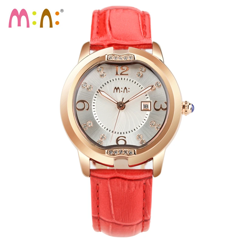 Luxury Brand Women Watches Waterproof Leather Bracelet Ladies Quartz