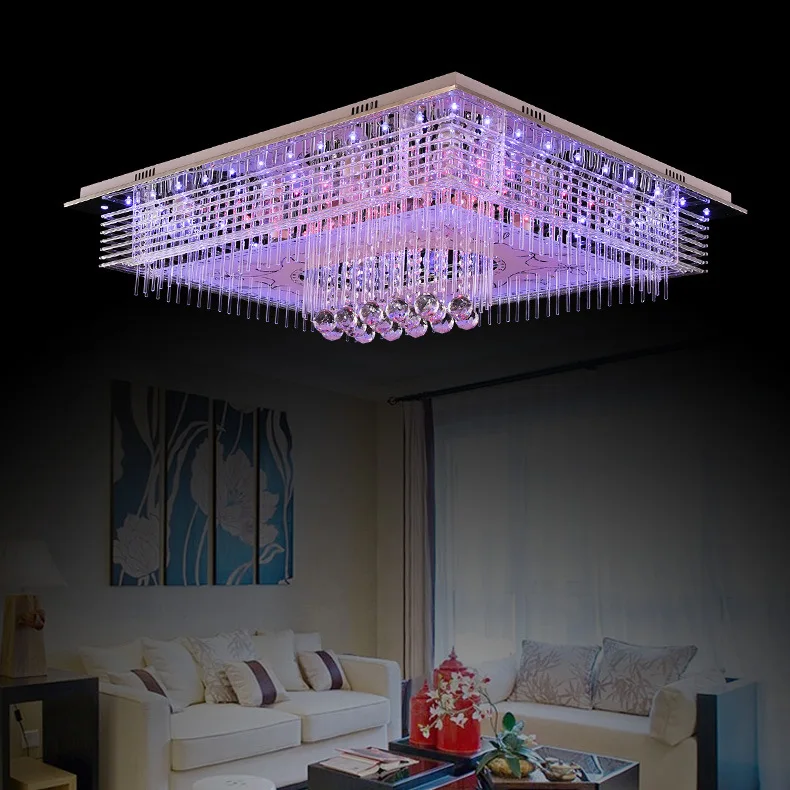 

Modern Ceiling Lamps Luminarias Plafonnier led Moderne Crystal Ceiling Lights for Home Deco Home Lighting Remote Controller Lamp