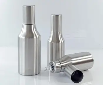 

German oiler storage Jars leakproof stainless steel kitchen cruet European soy sauce spice water bottle 500ML