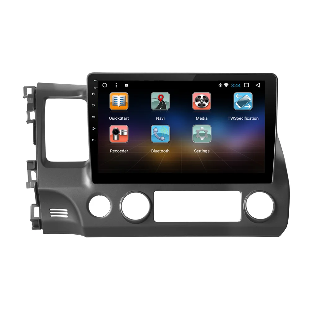 Clearance JIUYIN Android Car DVD GPS Player For Honda Civic 2006 2007 2008 2009 With Radio  Navigation Quad Core Multimedia Player 3