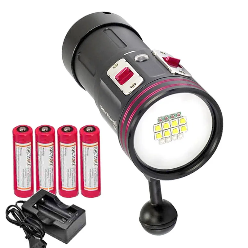 ARCHON Diving Video Light D36VR W42VR Underwater Light Flashlight