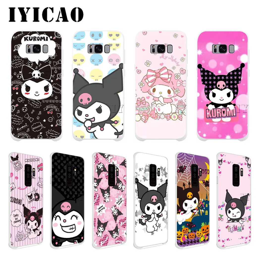 IYICAO Kuromi красочные милые для Samsung Galaxy A3 A5 A6 A7 A8 Plus A9 A10 A30 A40 A50 A70 M10 M20 M30 A10S A20S A30S A40S