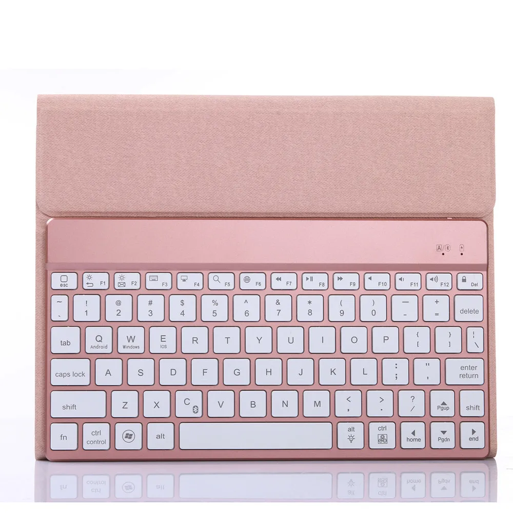 Съемная bluetooth клавиатура для iPad PRO 10 5 дюймов 7 цветов чехол с подсветкой умный
