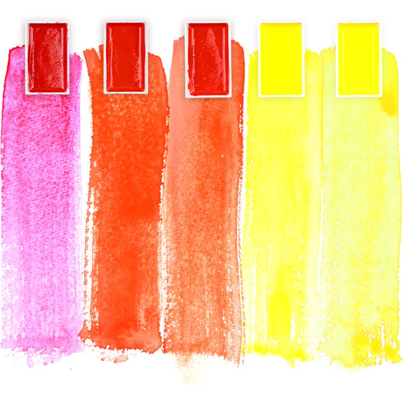 Billig Hohe Qualität ZIG Kuretake Feste Aquarell 6 12 18 24 36 Sternen Perle Edelstein Farbe pigment Zeichnung Skizze Kunst Liefert