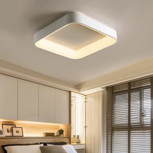 Modern Minimalism LED Ceiling Light Square Indoor Down Lamp Creative Personality Study Dining Room Modern Minimalism LED Ceiling Light Square Indoor Down Lamp Creative Personality Study Dining Room