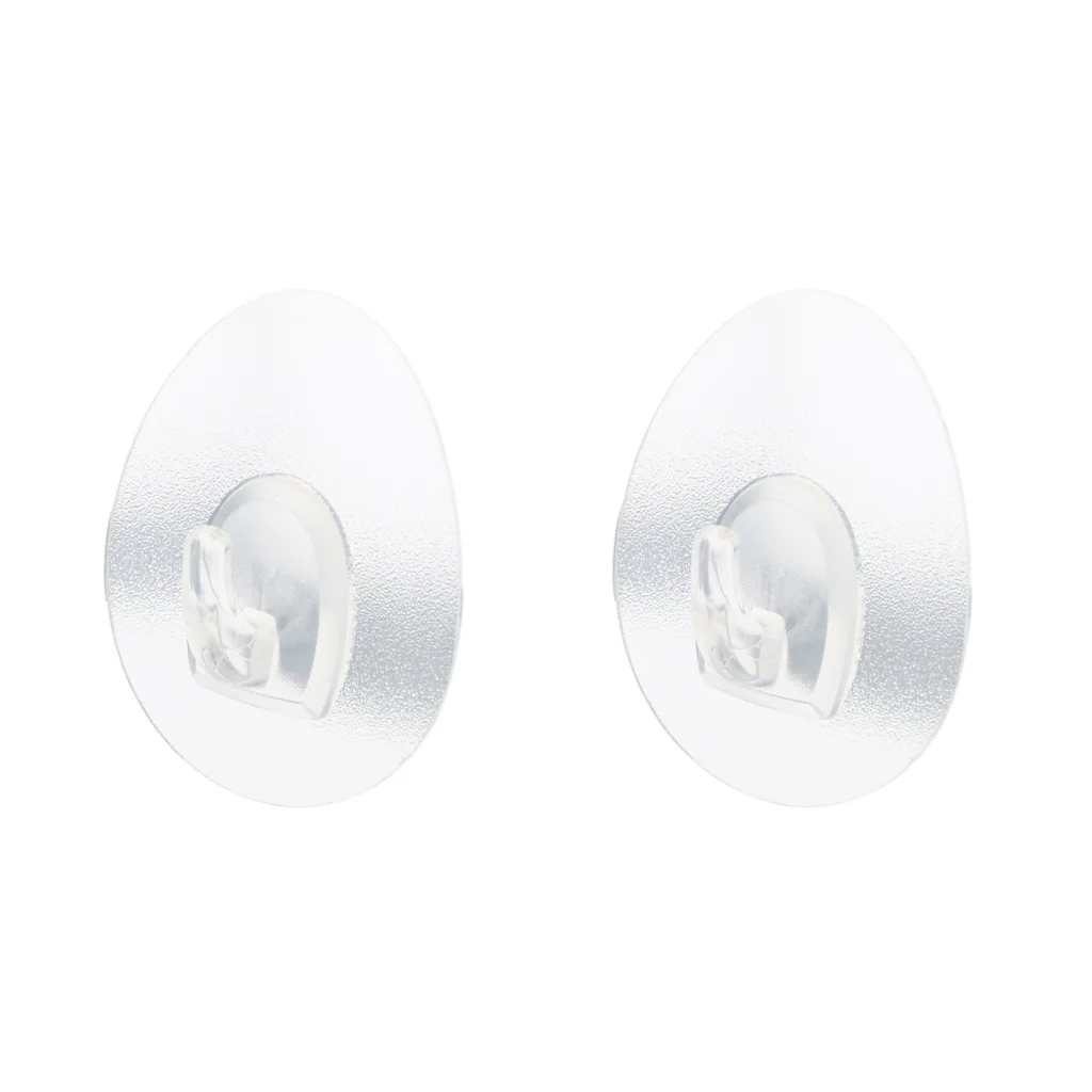 PACK 2pcs Heavy-duty Self Adhesive Wall Hanger Door Hooks Bathroom Kitchen Waterproof Hooks Holders