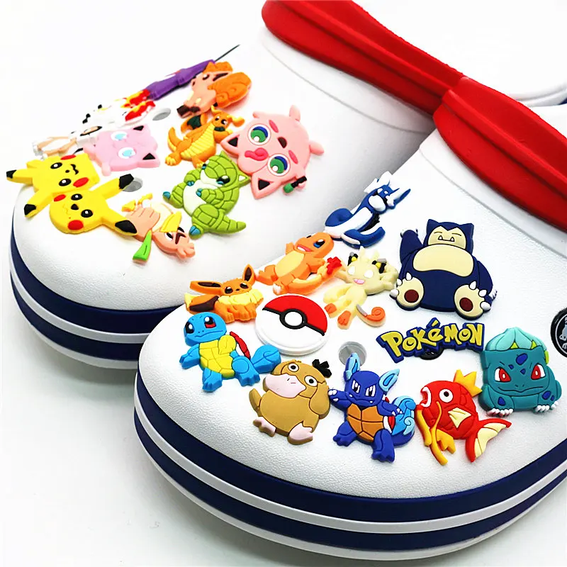 crocs pokemon charms