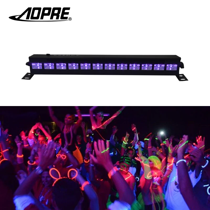

UV LED Bar Light Mini Stage Lighting Effect Club Disco Light for Home Christmas Hollowen Party Light