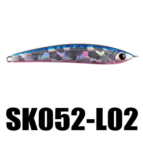 SeaKnight Тонущий Карандаш SK052 13,5 г 80 мм набор рыболовной приманки 8 шт. жесткая Приманка VMC крючок для глубокого дайвинга искусственная приманка рыболовные снасти - Цвет: L02 1PC