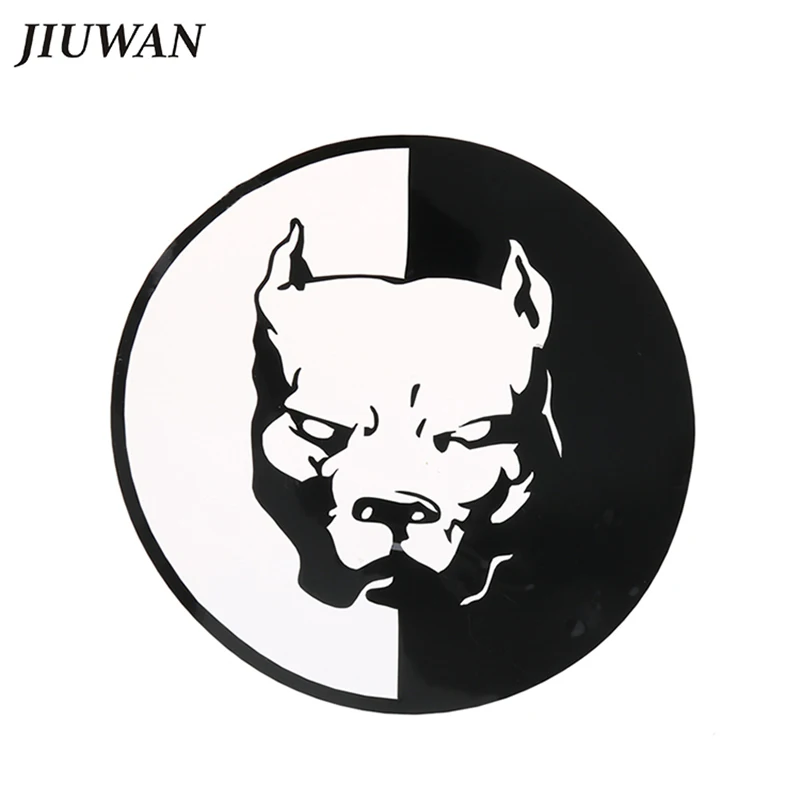 JIUWAN 12*12 см автомобильный Стайлинг бульдог наклейка авто животное винил JDM