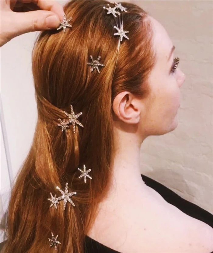 Star Hair Accessories Wedding | Hair Pin Wedding Accessories | Star Wedding Hair  Clips - Hair Jewelry - Aliexpress