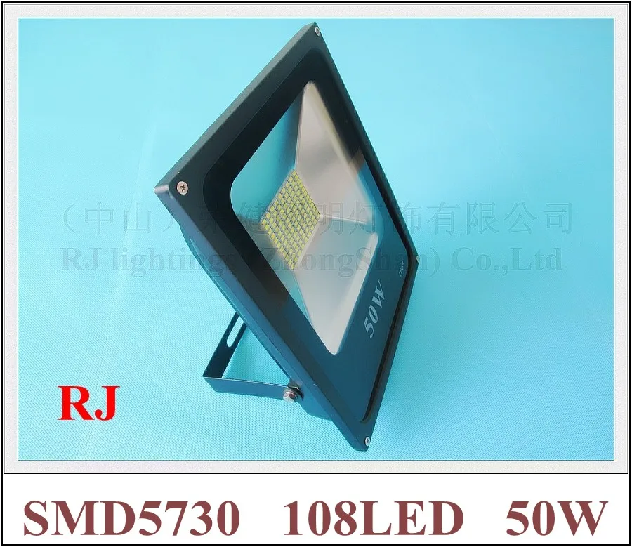 

SMD 5730 LED flood light floodlight spot light lamp outdoor 50W SMD5730 108LED (108*0.5W) AC85V-265V waterproof IP65 CE