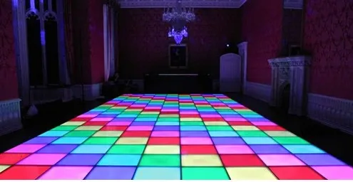 

Rasha Jump Price 1M*1M DMX512 80W 432pcs 10mm LED Dance Floor for Wedding Party Karaoke DJ Nightclub Entertainment Stage Light