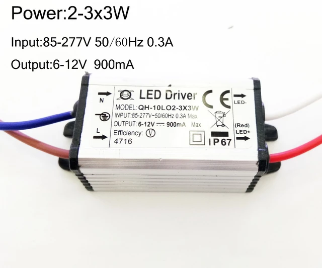 LED Driver Transformer 100W 50W 30W 20W 10W Power Supply Floodlight  Waterproof