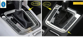 

Yimaautotrims Auto Accessory Transmission Shift Gear Panel Frame Decoration Cover Trim 2 Piece For Volkswagen Arteon 2018 - 2020