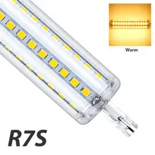 R7S Led 118 мм Светодиодная лампа Кукурузная лампа 78 мм 135 мм 189 мм Светодиодная лампа-лампа 220
