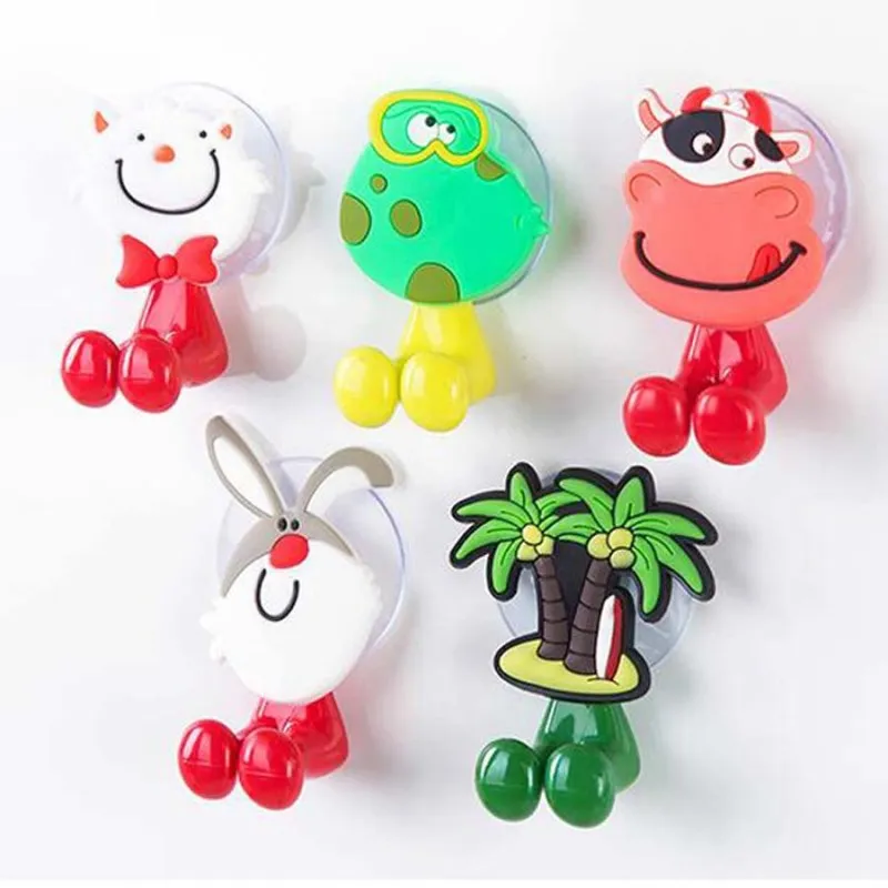 Baby Care Kids Toothbrush Cartoon Animal Shape Holder Sucker Suction Hooks Set Hanging Bathroom Baby Toothbrush Holder Towels Baby Care Kids Toothbrush Cartoon Animal Shape Holder Sucker Suction Hooks Set Hanging Bathroom Baby Toothbrush Holder Towels