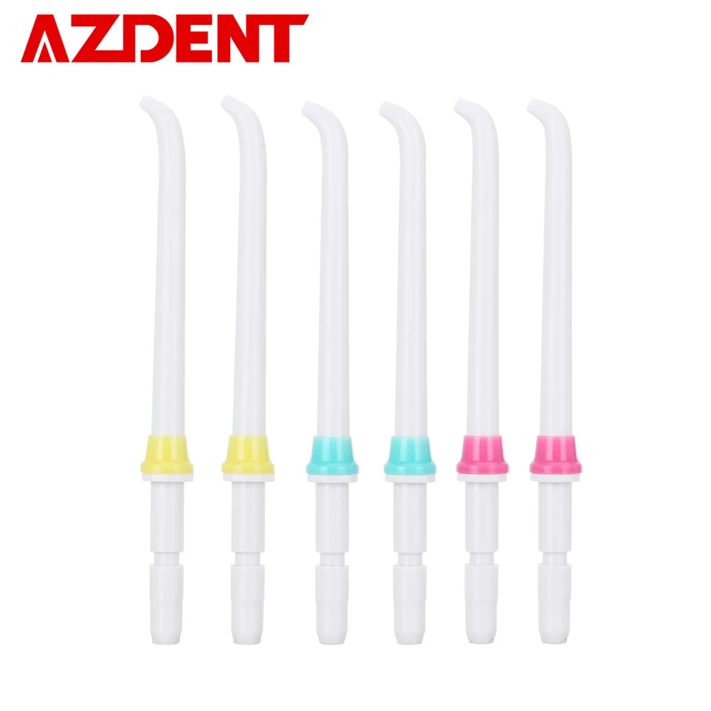 3 насадки для ирригатора полости рта AZDENT X2 X4 X6 сменные крана Стоматологический