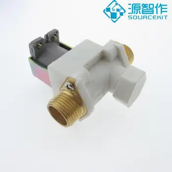 

Normally Closed Solenoid Valve 4 Points, 20 Mm 12V Filter Screen with Pressure Switch, Electric Control Water Valve