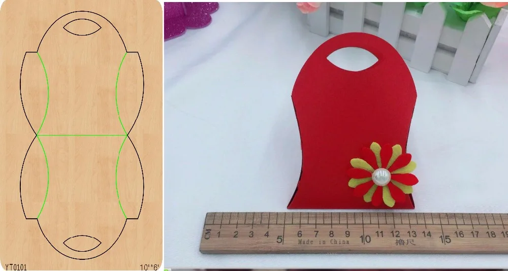 

Folding box DIY cutting tool die /YT0101/Scrapbook mold