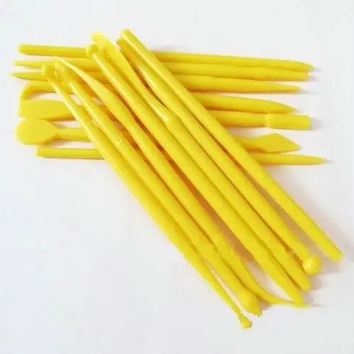 

14pcs Set Mini Fondant Cakes Carving Knife Plastic DIY Bake Decorating Tool