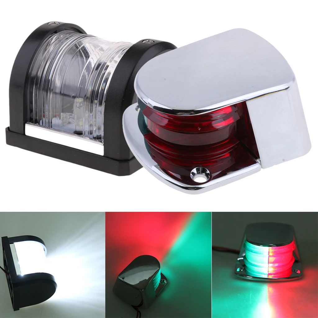 

Waterproof Boat Masthead/Stern LED Navigation Light 12V Bi-Color