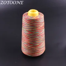 ZOTOONE 1500 м/рулон 40/2 красочные вышитые швейные нитки Dmc ручная красная Швейная нить для швейной машины аксессуары Принадлежности E