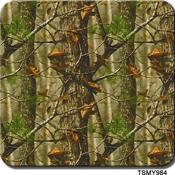 

Free shipping 0.5mX2m camo trees water transfer CSMY984 hydrographic-film-transfer for car